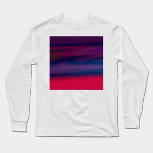 blue pink texture art Long Sleeve T-Shirt